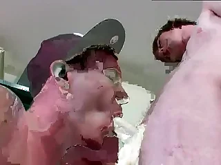 Naked boys moviek gay first time A Three Course Meal Of Cock!